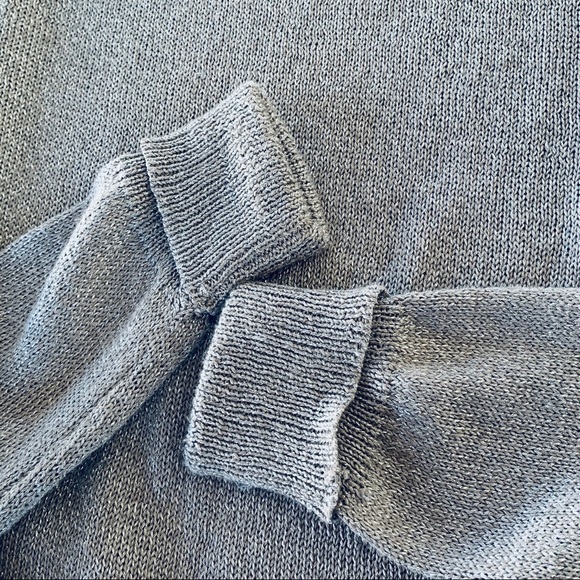 Gray Cupio Sweater with Shimmer SZ S - Picture 6 of 11